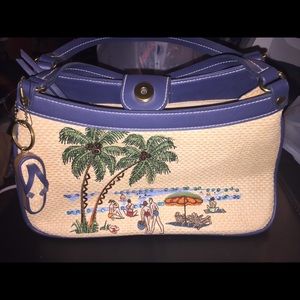 Etienne Aigner Vintage straw summer purse